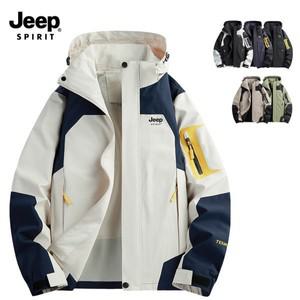 지프 JEEP SPIRIT 남녀공용 아웃도어 자켓 방수방풍 바람막이자켓 등산 캠핑자켓 점퍼 JW553