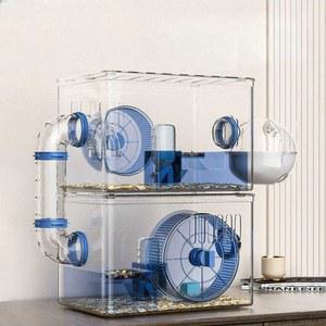 골든햄스터케 햄스터집 세트 대형 행햄케 원목 골든햄스터 풀세트 패키지