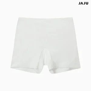 [JAJU](강남점) 여 헴라인 3부 보이쇼츠 팬티 오프 화이트 J413301004