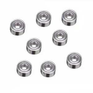 호환  10PCS 520620 볼 베어링 부드러운 롤러섀시 베어링 Tamiya 4WD 자동차 252.5mm 262.5mm