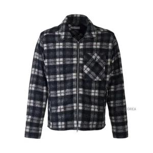 [라벨루쏘]  FW25 남성 체크 오버셔츠 자켓 2F00019 89B55 F90