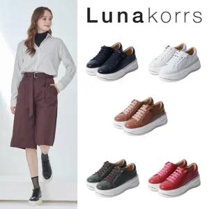 루나코어스 양가죽 컴포트 키높이 스니커즈
