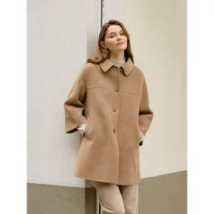 [하프클럽/]캐시블렌드 A라인 핸드코트