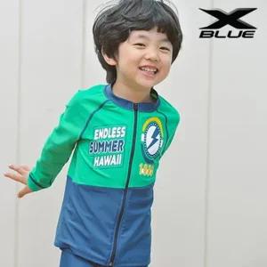 XBLUE 남아동 래쉬가드 상하세트 Z1078 남자용 남아용