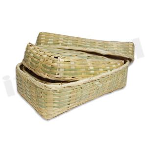 대나무 직사각 석작 소 중 대 긴석 바구니 폐백 이바지 한과상자