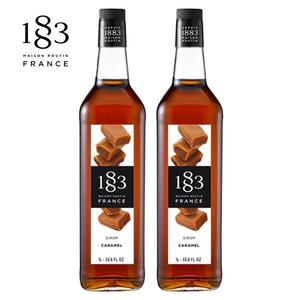 1883 카라멜시럽 1000ML 2개 1883루틴 커피시럽