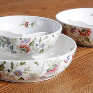 플라워 밀폐 3칸 나눔찬통 (XL) 세칸찬통/반찬통/찬통