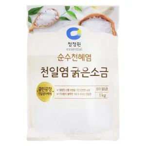 청정원 순수천혜염 천일염 굵은소금 1kg
