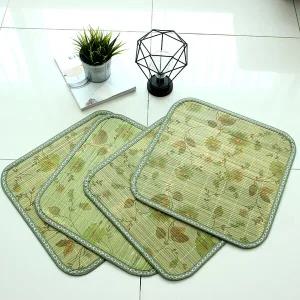 [리앤데코] 청대플라워방석 45x45cm 1+1