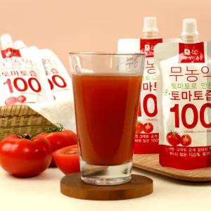 흙살림 무농약 토마토즙 120mlx30포