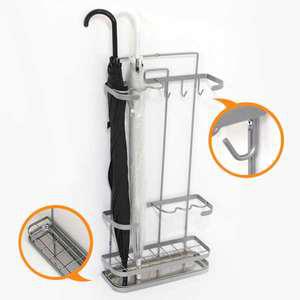 벽걸이 우산꽂이 현관 걸이 다용도걸이 정리 우산통 장우산꽂이 빗물받이