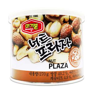머거본 너트프라자 캔 대용량 270g