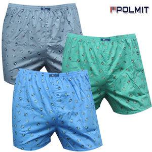 국내산 남성 학생 청소년 주니어 순면 속옷 사각 트렁크 팬티 3매 3901