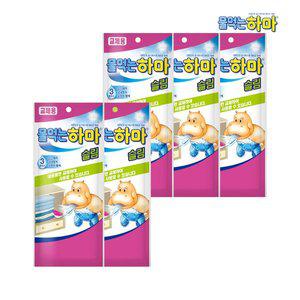 [물먹는하마]물먹는 하마 슬림 제습제 리필 x5개 장마대비