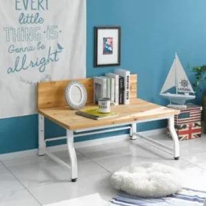 아트박스 아름이와다움이 나르샤 소나무원목 스틸 좌식책상 900