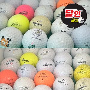 달인골프 개인연습 브랜드 혼합 로스트볼 C-급 1개