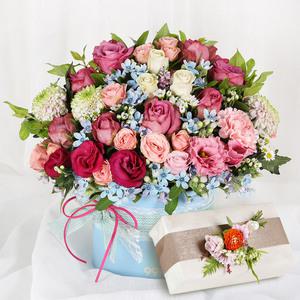 당일 꽃배달 선물 생화 빼빼로데이 B469 (빼빼로포함)