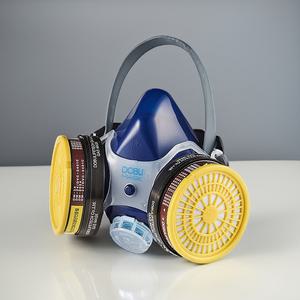 도부라이프텍 DM-8024 필터포함 방독마스크 유기화합물 스프레이 페인트 농약작업용