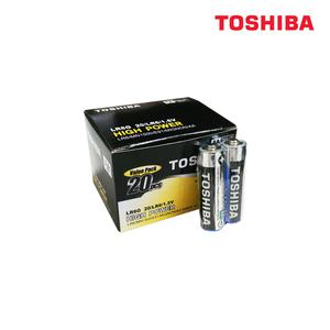 도시바 AA 알카라인 건전지 LR6 20개입