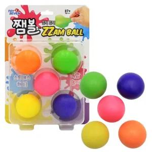 쨈볼 촉감놀이 끈끈이볼