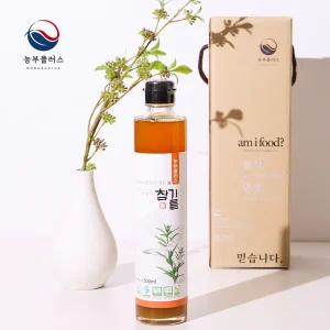 농부플러스 국산 저온착유 참기름 300ml 1병 선물세트