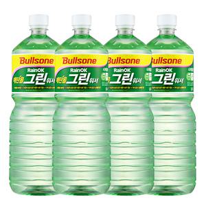 불스원 레인OK 에탄올 그린 워셔 1.8L 4개