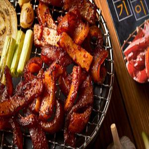 두레포차 직화구이 돼지껍데기 200G 캠핑 안전한 먹거리