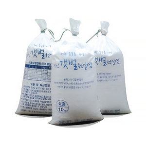 손봉훈선생 신안갯벌 비금도 천일염20kg / 2024년산 프리미엄 소금