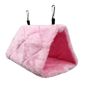 삼각터널 침대 포치 텐트 은신처(소) 버드텐트 소동물 은신처 쉼터 앵무새 소동물용품