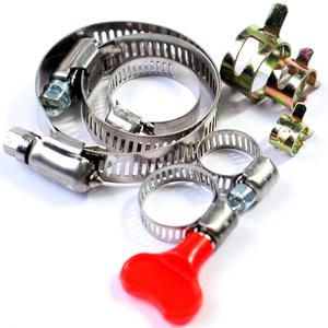 수도꼭지 물호스연결 조임밴드 집게 가스 고정클램프 스텐 철밴드 반도 클립 연결부품