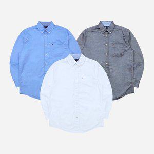 [타미힐피거] 카포티 클래식핏 스트레치 솔리드 셔츠