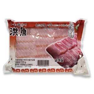 [나주수산] 목사골일품홍어 날개살110g 진공 노르웨이 중간삭힘