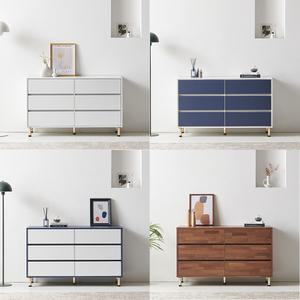 [아트랙] 신제품 샤인(3단) 1000/1200 와이드 서랍장 거실장 높은거실장  TV다이 높은서랍장 4color