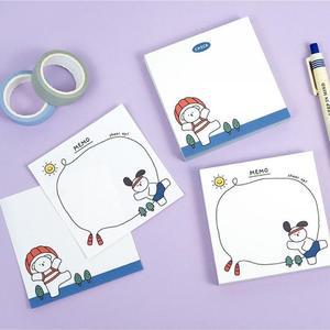 [핑크풋] 꼬망 떡 메모지 4종1세트