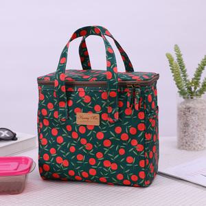 체리그린  보온 보냉가방 -중 피크닉가캠핑 체험 도시락가방 이유식 나들이