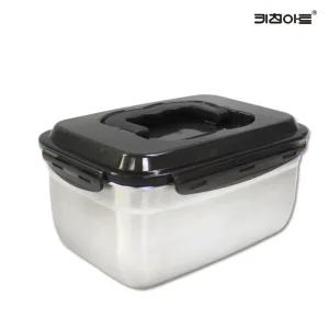키친아트 스텐레스 밀폐용기 김치통 3.6L (2호) 보관용기