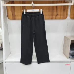 [에꼴리에][모다 행담도] 투턱 와이드 기모 트레이닝 바지 23D0253A_HDD