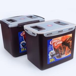 모아리빙 쌀보관통 굿앤굿 핸디락 김치통 20/21L 플라스틱통 김치용기 김장통