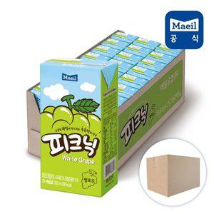 [매일우유]매일 피크닉 청포도 200ml 24팩/음료/음료수