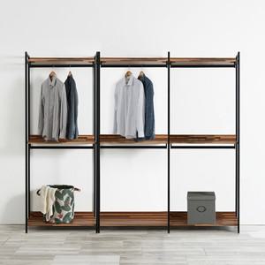 쏘노 시스템 드레스룸 2400 2단 행거 세트 DF924848