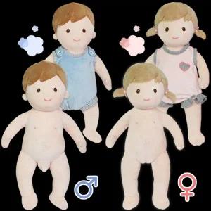 (차일드삼육오) MC90354 인지놀이 성교육 인형 세트 2종