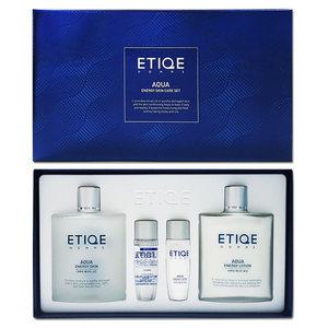 코리아나 에띠끄 옴므 아쿠아 에너지 스킨케어 세트 140ml*2+30ml*2