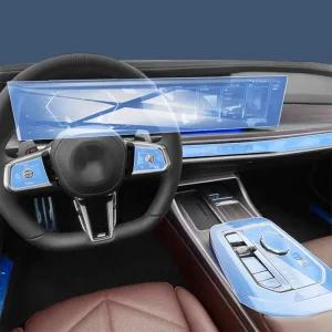 BMW 7시리즈(G70) i7 실내 보호필름 투명 TPU PPF 보호필름