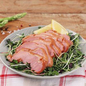 [NS홈쇼핑][토랑토랑]훈제닭다리바베큐 슬라이스 200gx6팩+소스[31271809]