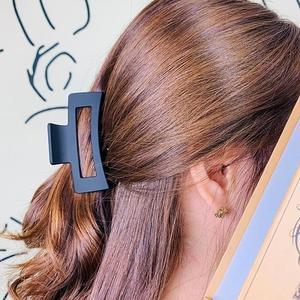 [M7] 여성 매트 리본머리띠 헤어 집게핀