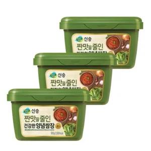 신송 짠맛을줄인 건강한 양념쌈장 500g X 3개