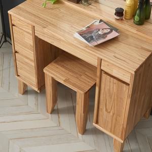 비아 참죽 원목 화장대 의자 착불