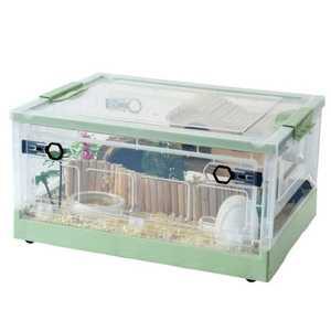 햄스터 병아리 케이지 하우스 집 사육장 원목 리빙박스