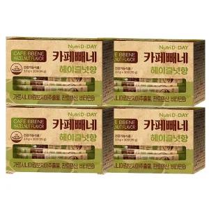 뉴트리디데이 카페빼네 헤이즐넛향 30포 x 4박스