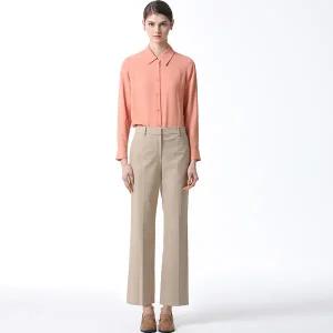 [하프클럽/쉬즈미스]히든버튼 부츠컷 팬츠